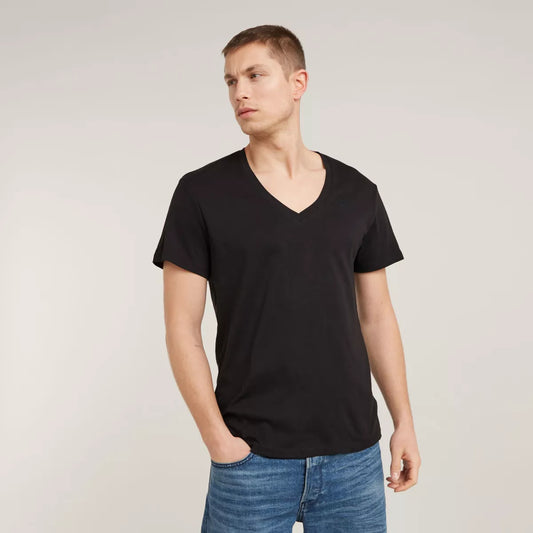 G-STAR Base V-Neck 2-pack - Black