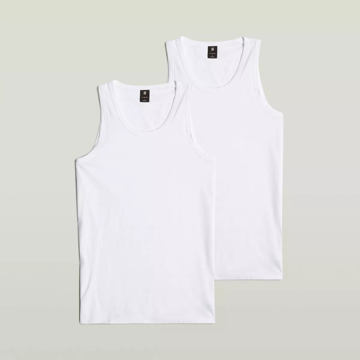 G-STAR Base Tank top 2-pack - White