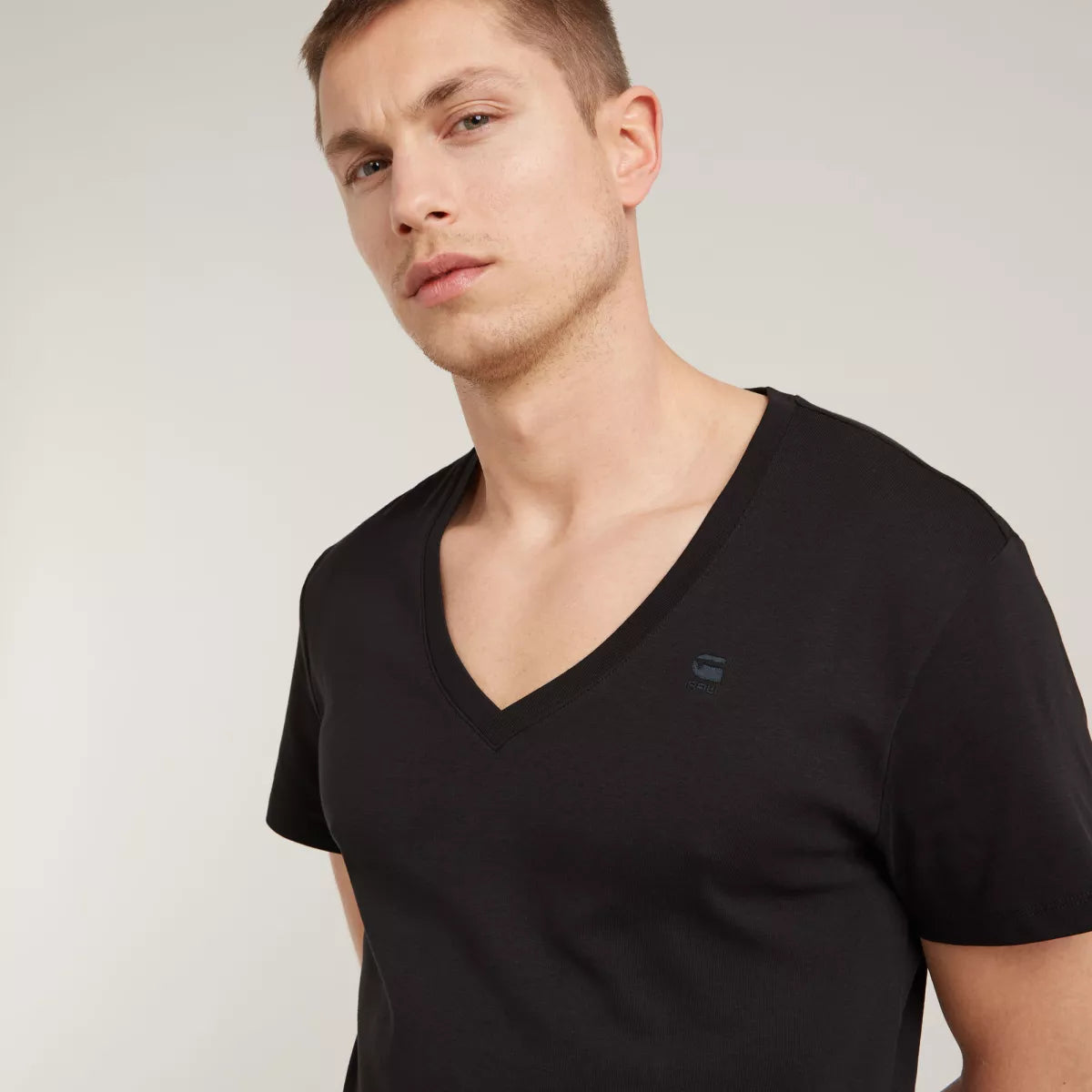 G-STAR Base V-Neck 2-pack - Black