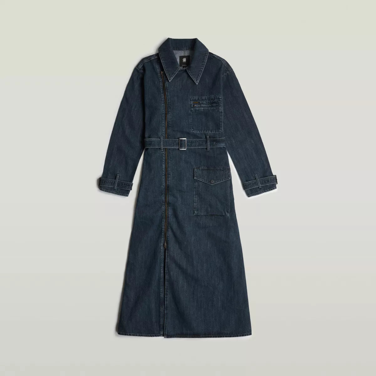 G-STAR Long Biker Trench