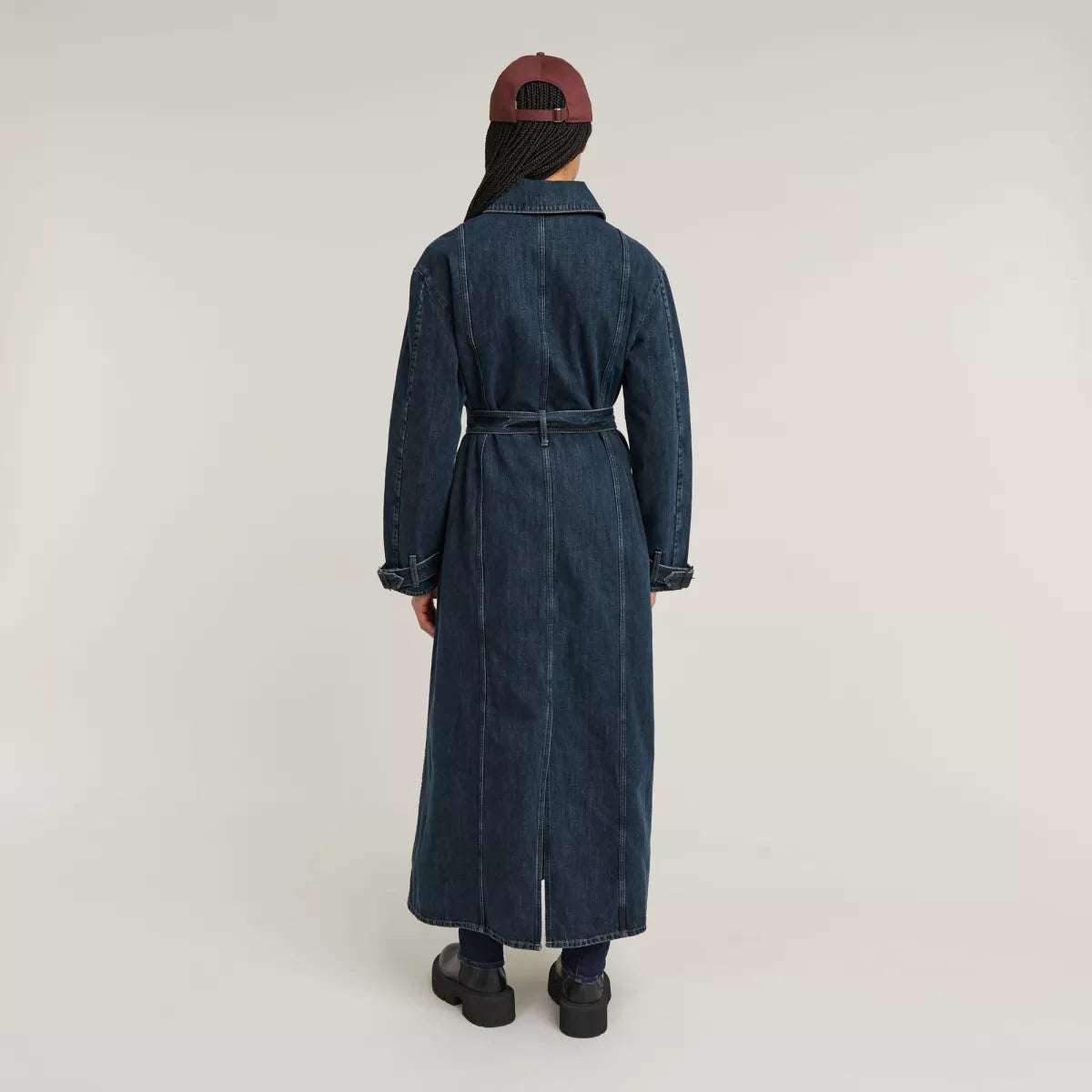 G-STAR Long Biker Trench