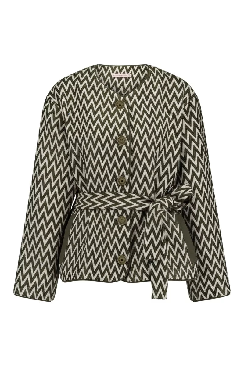 STUDIO ANNELOES Azra zig zag jacket