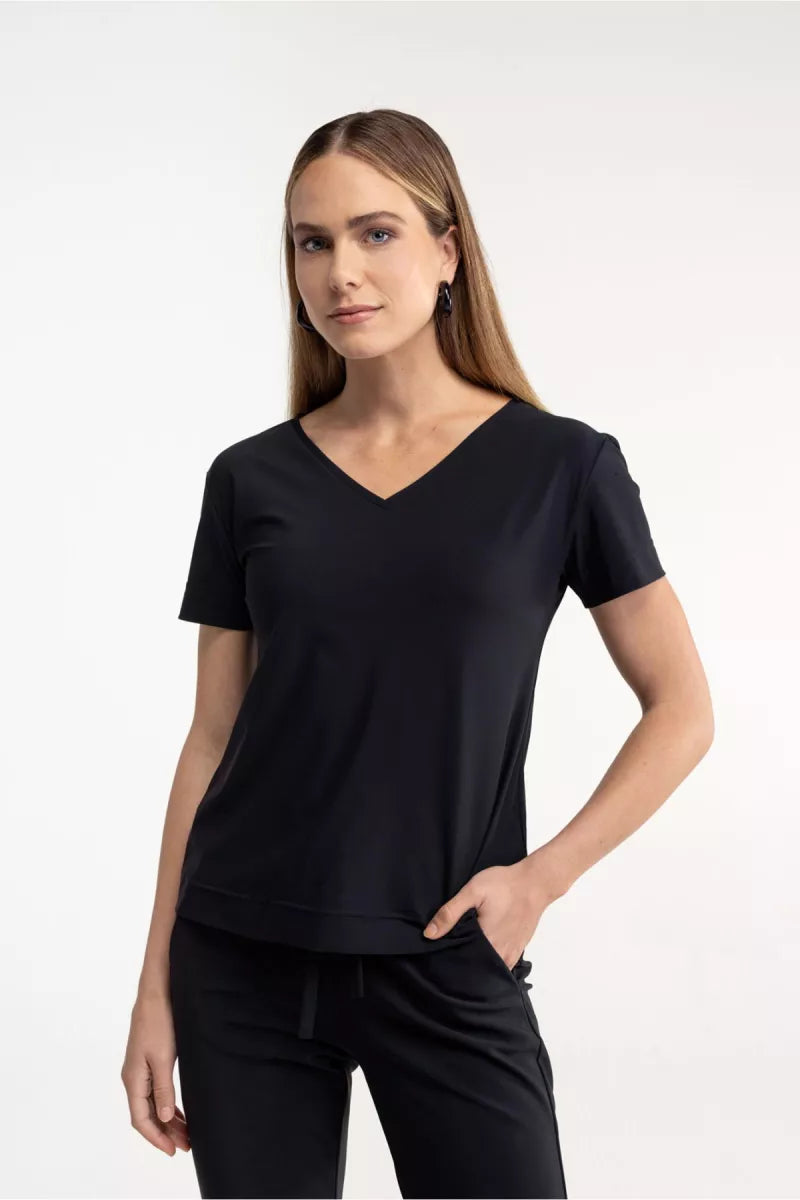 STUDIO ANNELOES Roller shirt - Zwart