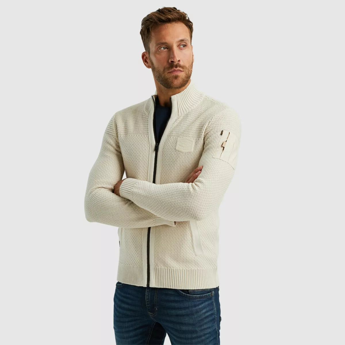 PME-LEGEND Zip Jacket Cotton Structure