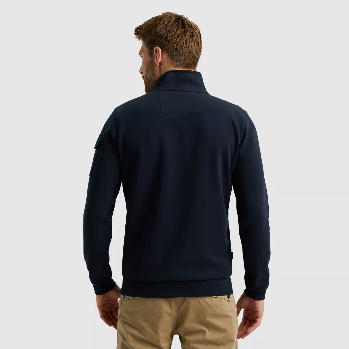 PME-LEGEND Half Zip Collar Interlock Jersey