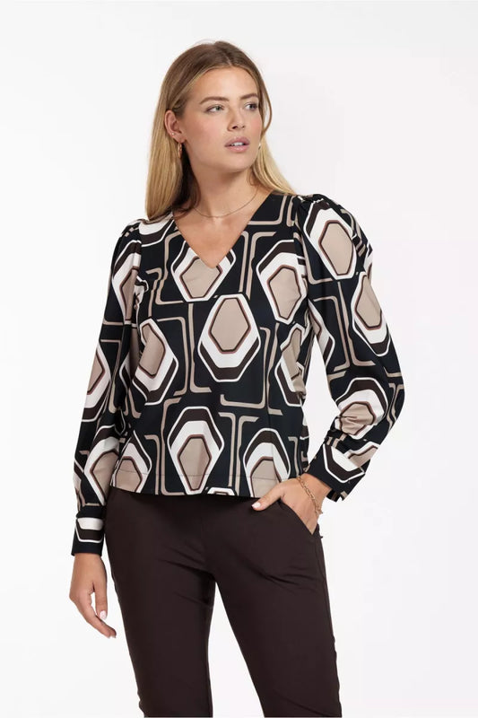 STUDIO ANNELOES Les Graphic Top