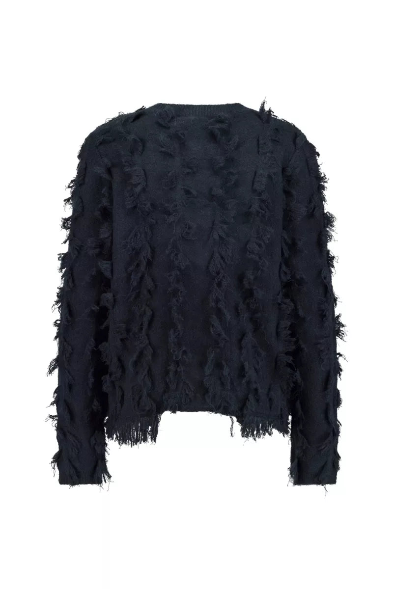 STUDIO ANNELOES Anka Fringe Cardigan