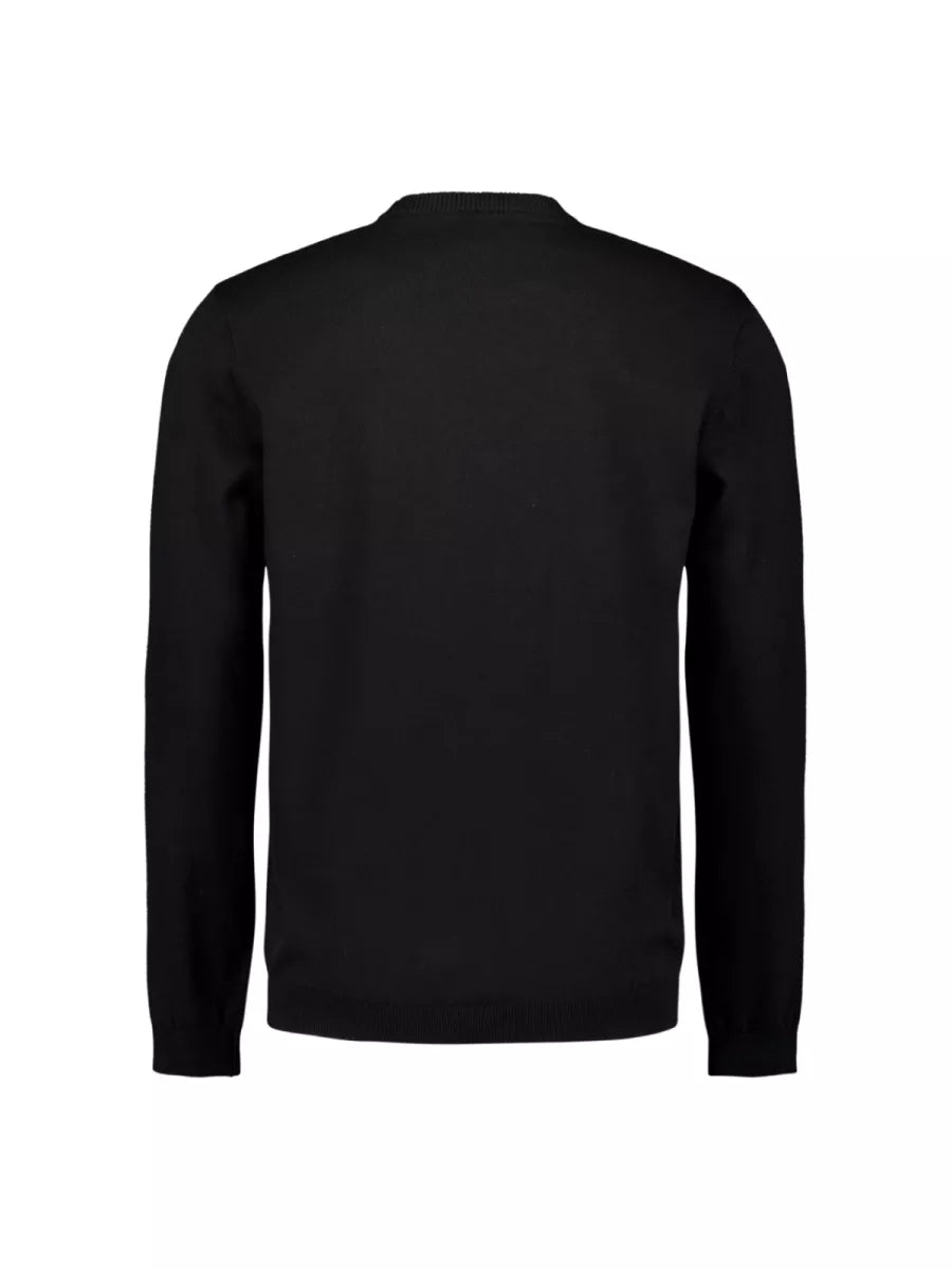 NO EXCESS Pullover Crewneck - Zwart