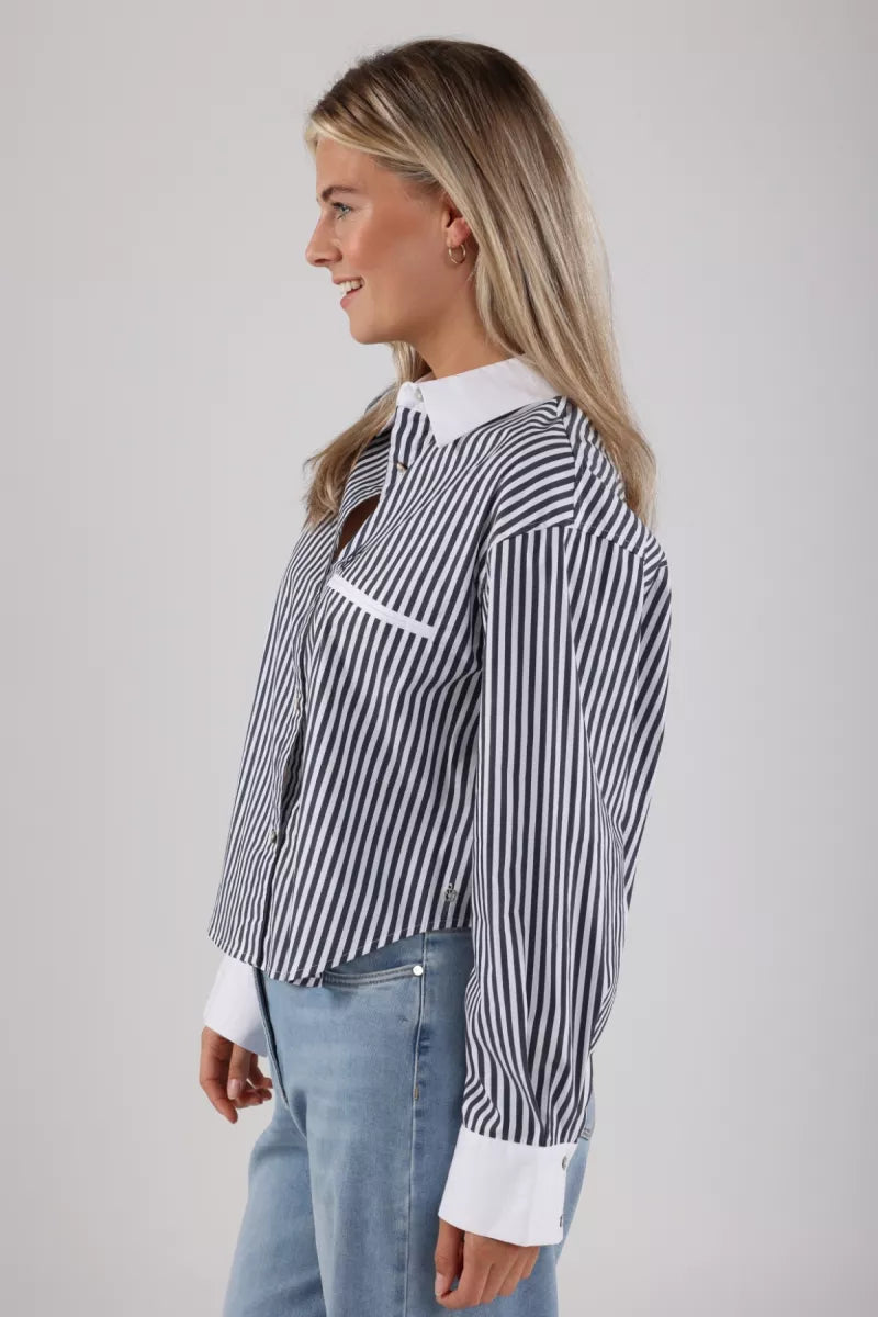 NUKUS Made Blouse Stripe