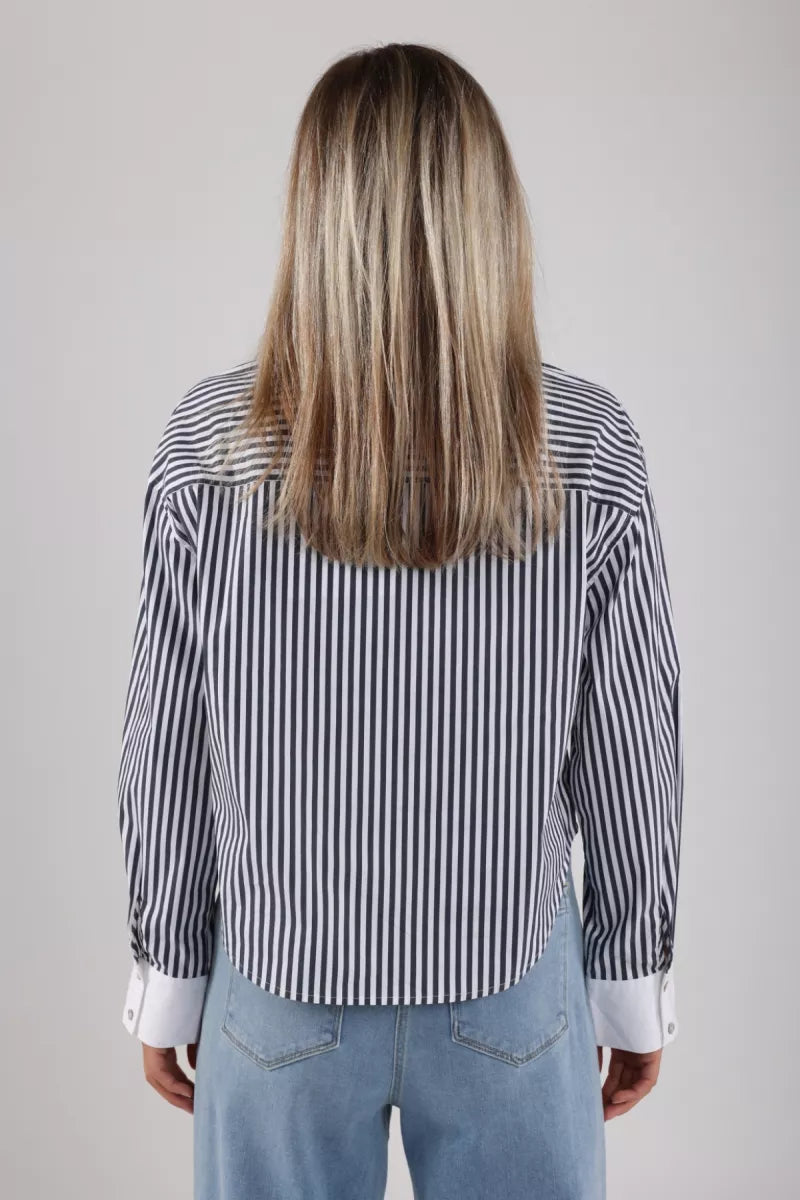 NUKUS Made Blouse Stripe