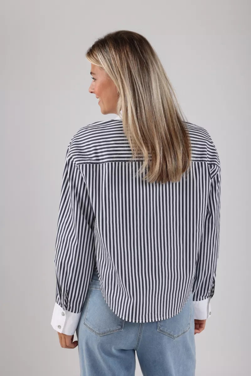 NUKUS Made Blouse Stripe