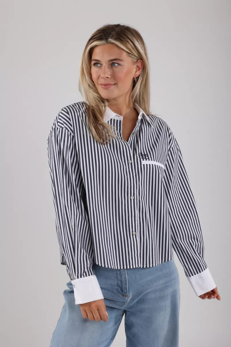 NUKUS Made Blouse Stripe