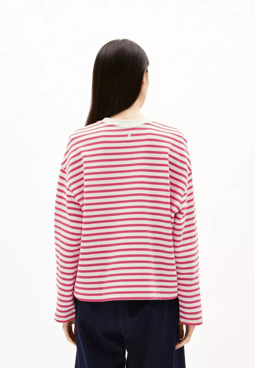 ARMED ANGELS Frankaa Maarlen Stripe - Roze