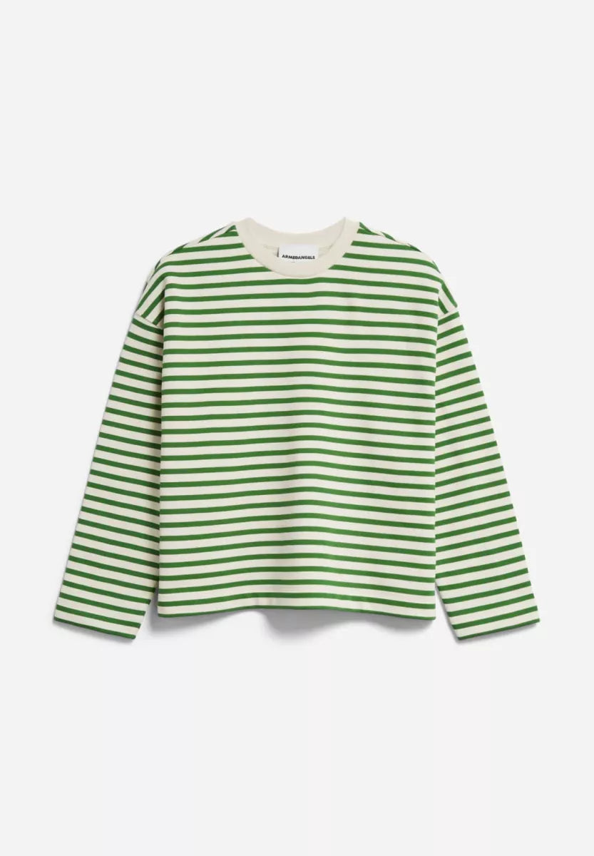 ARMED ANGELS Frankaa maarlen Stripe - Groen