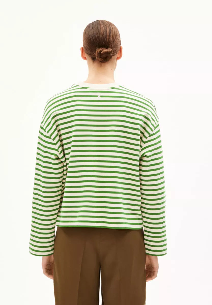 ARMED ANGELS Frankaa maarlen Stripe - Groen