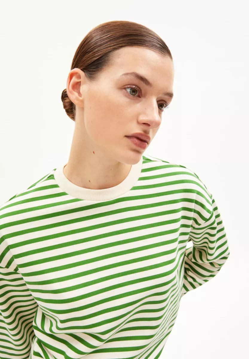 ARMED ANGELS Frankaa maarlen Stripe - Groen