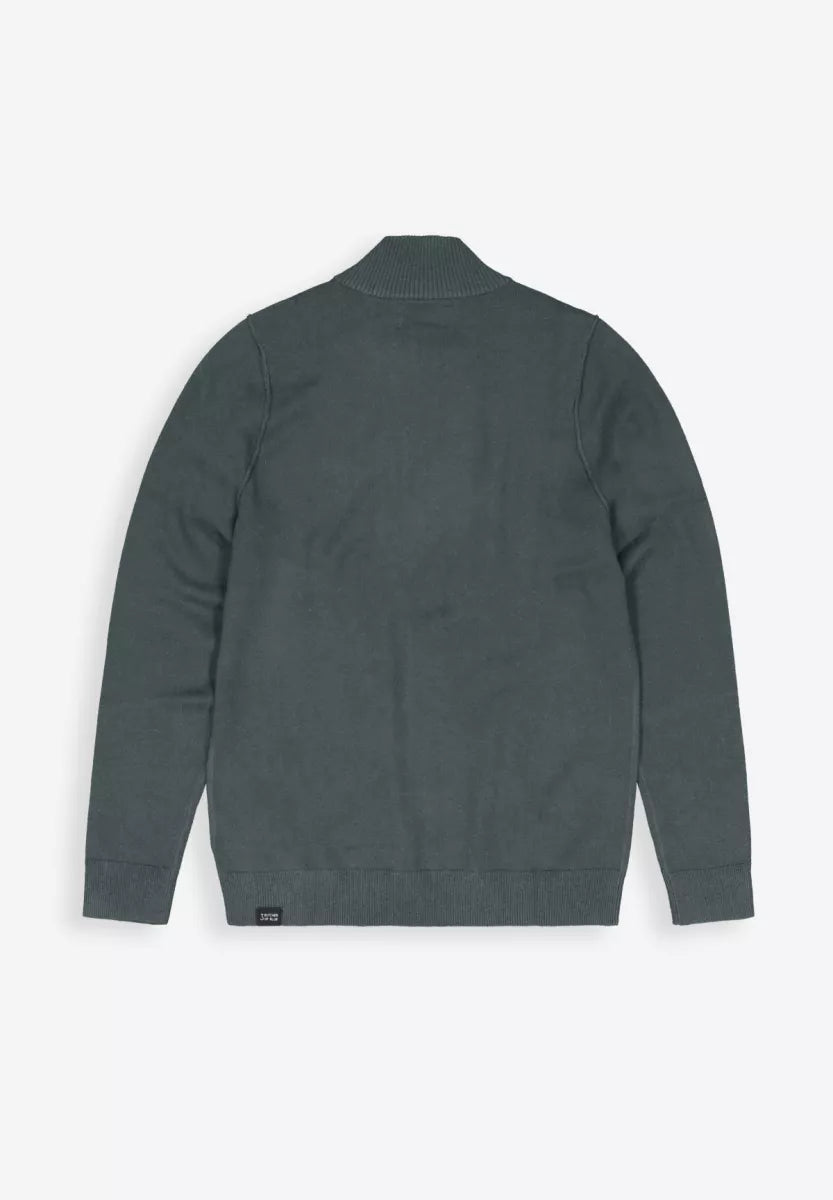 BUTCHER OF BLUE Clifden Halfzip - Antracite