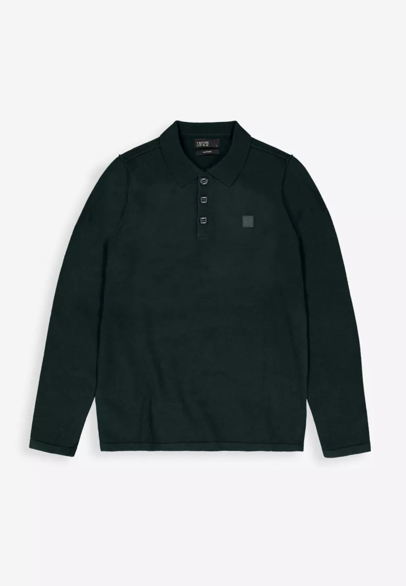 BUTCHER OF BLUE Clifden Polo - Dark Green