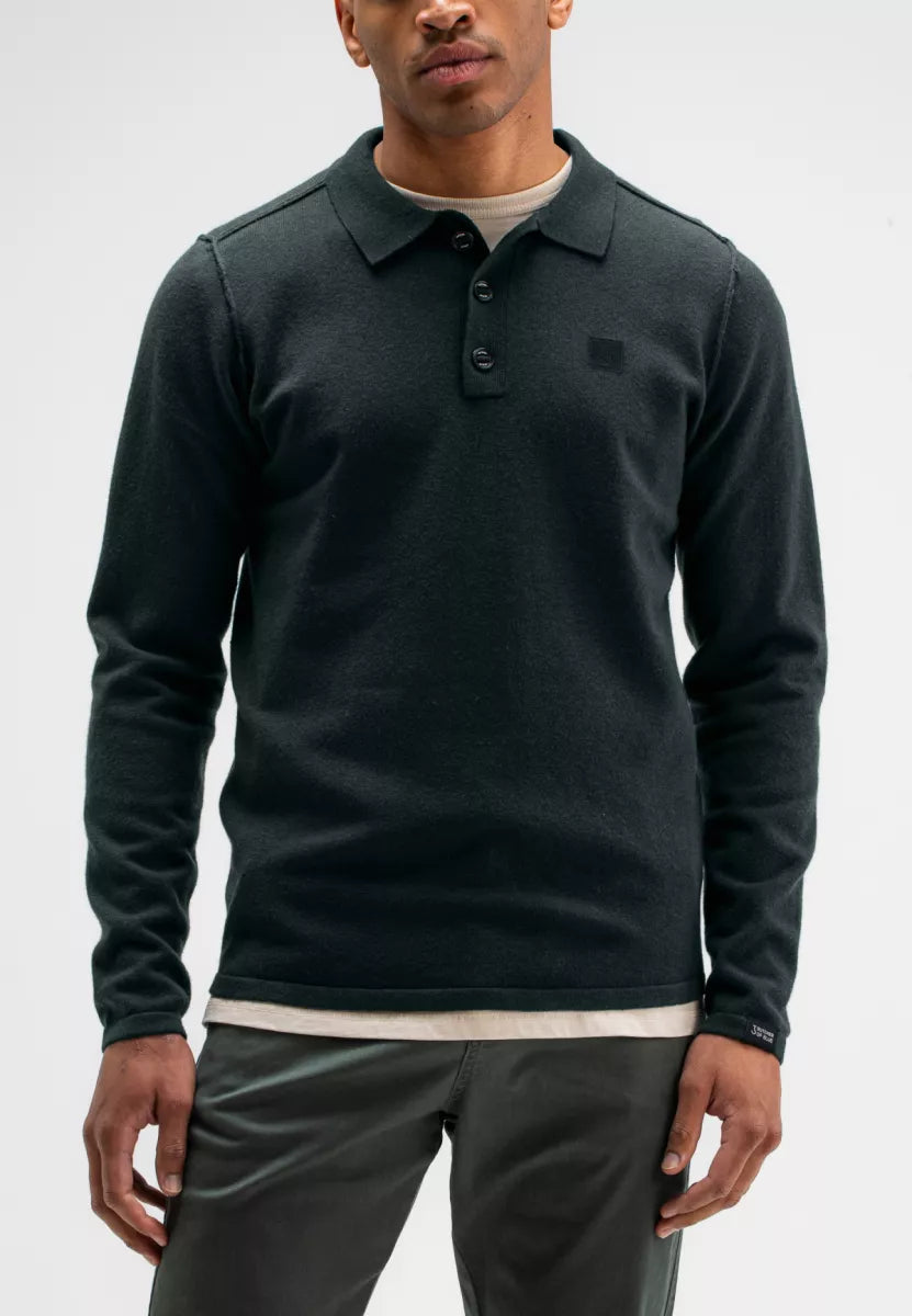 BUTCHER OF BLUE Clifden Polo - Dark Green