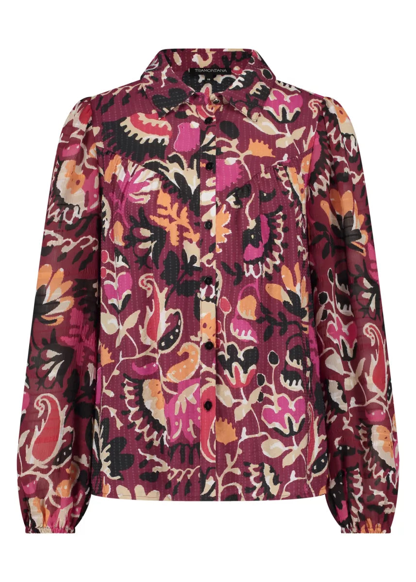 TRAMONTANA Blouse Bold Flowers