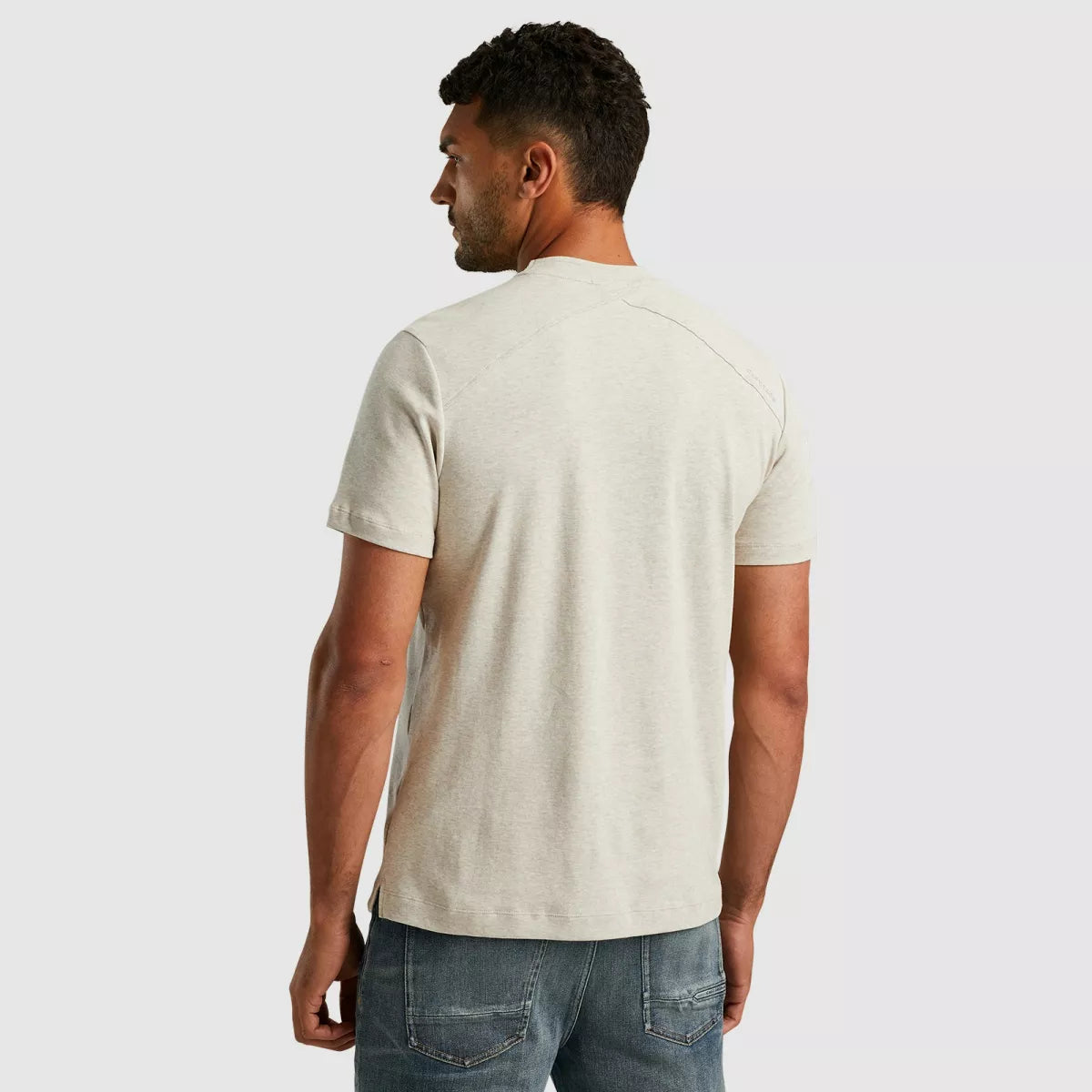 CAST IRON T-Shirt Interlock - Ecru