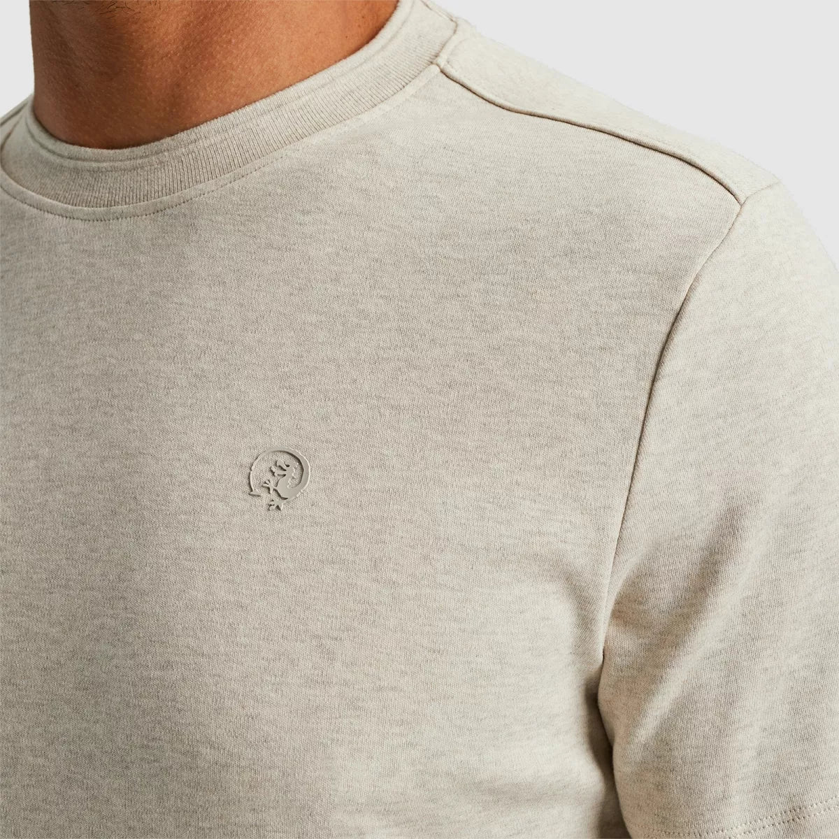 CAST IRON T-Shirt Interlock - Ecru