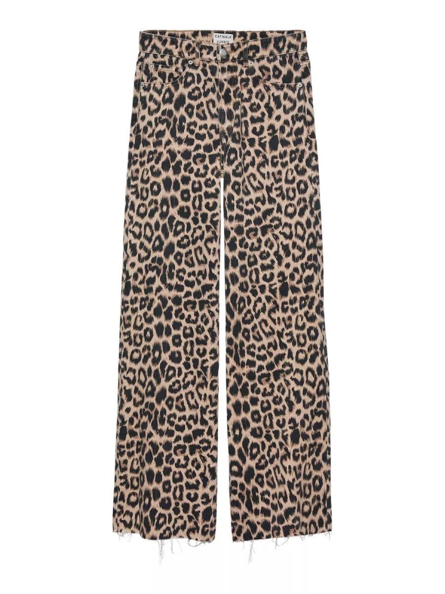 CATWALK JUNKIE Leopard jeans