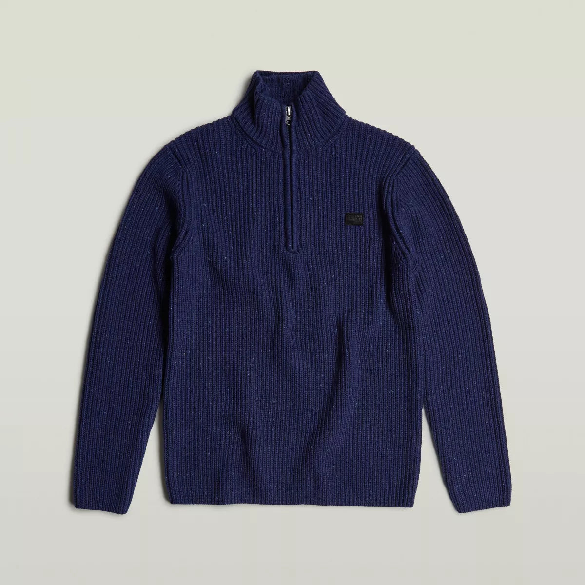 G-STAR Double Collar Skipper knit - Imperial Blue