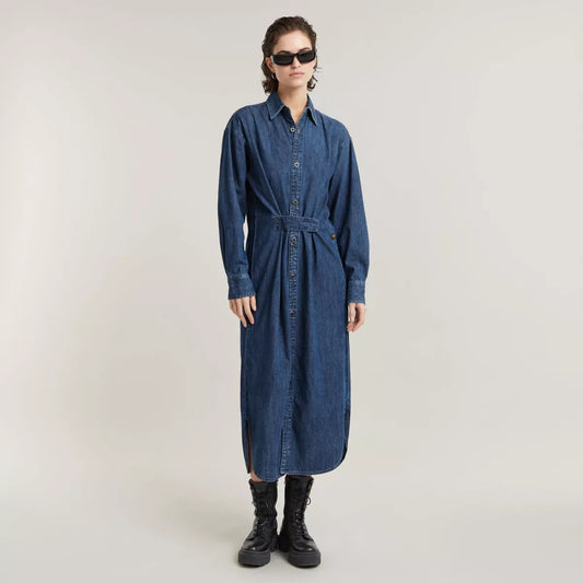 G-STAR Long Tab Shirt Dress