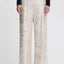 ICHI Fauca Frosted Almond Trousers