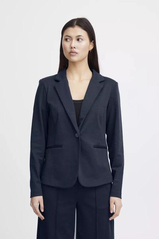 ICHI Kate Blazer - Donkerblauw