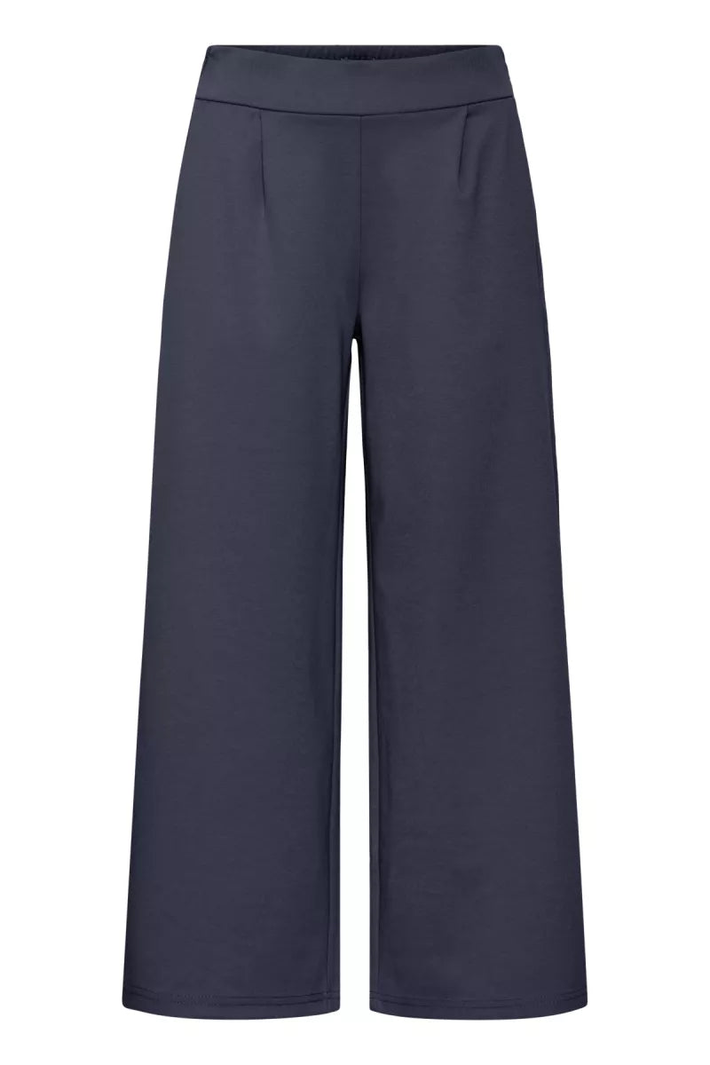 ICHI Kate Pant Cropped - Blauw