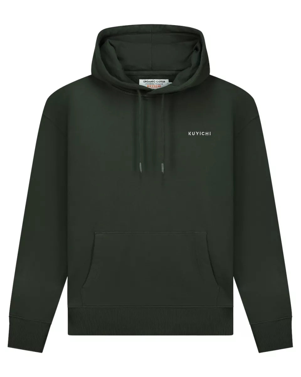 KUYICHI Bjorn Heavyweight Hoodie - Moss Green