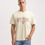 KUYICHI Liam Heavyweight Signature Tee - Solid Oatmilk