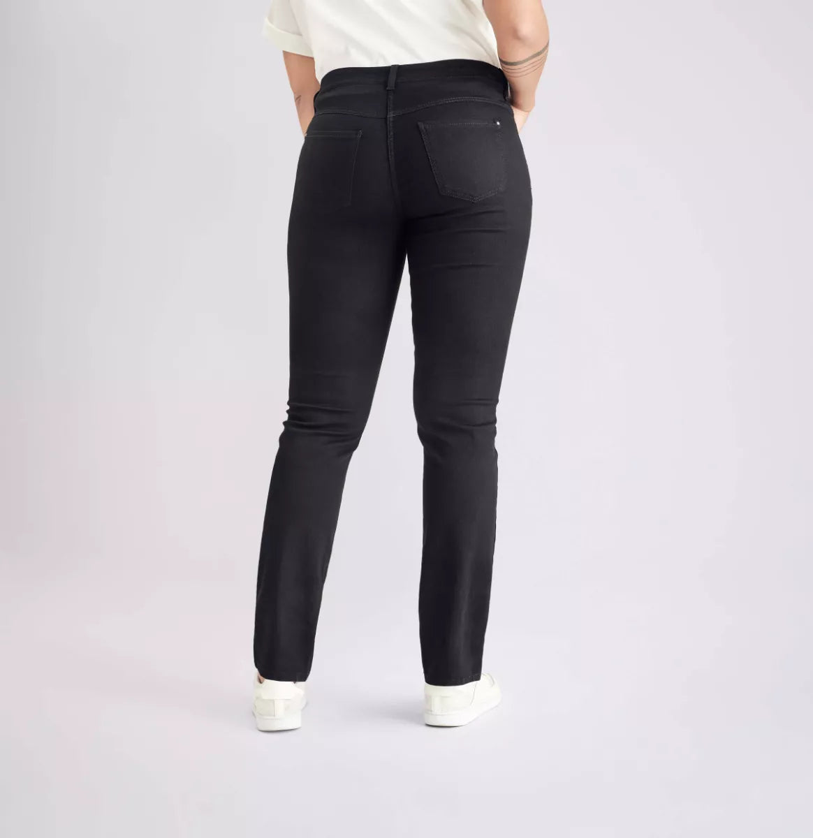 MAC JEANS Dream Straight - Black Black