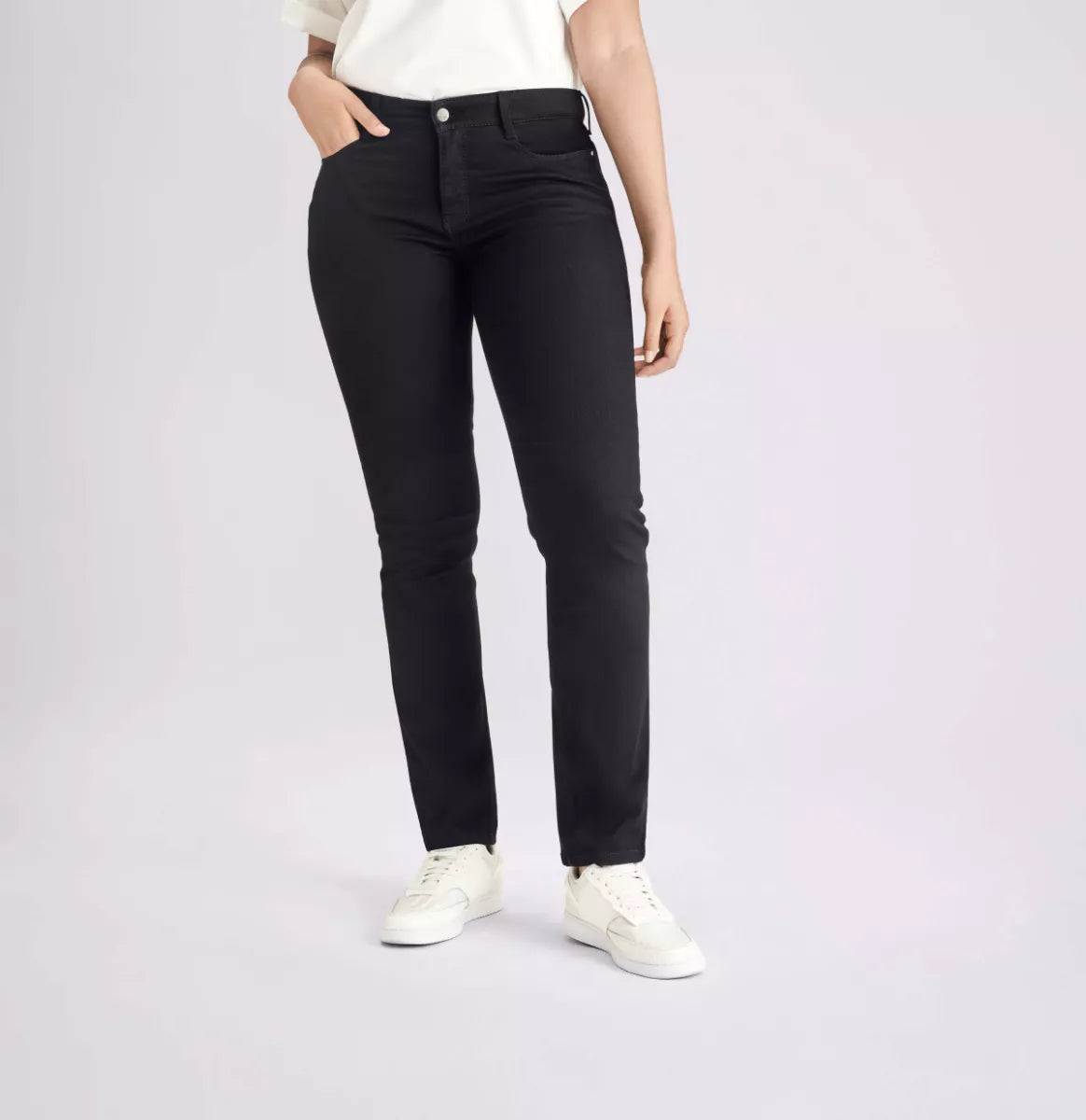 MAC JEANS Dream Straight - Black Black