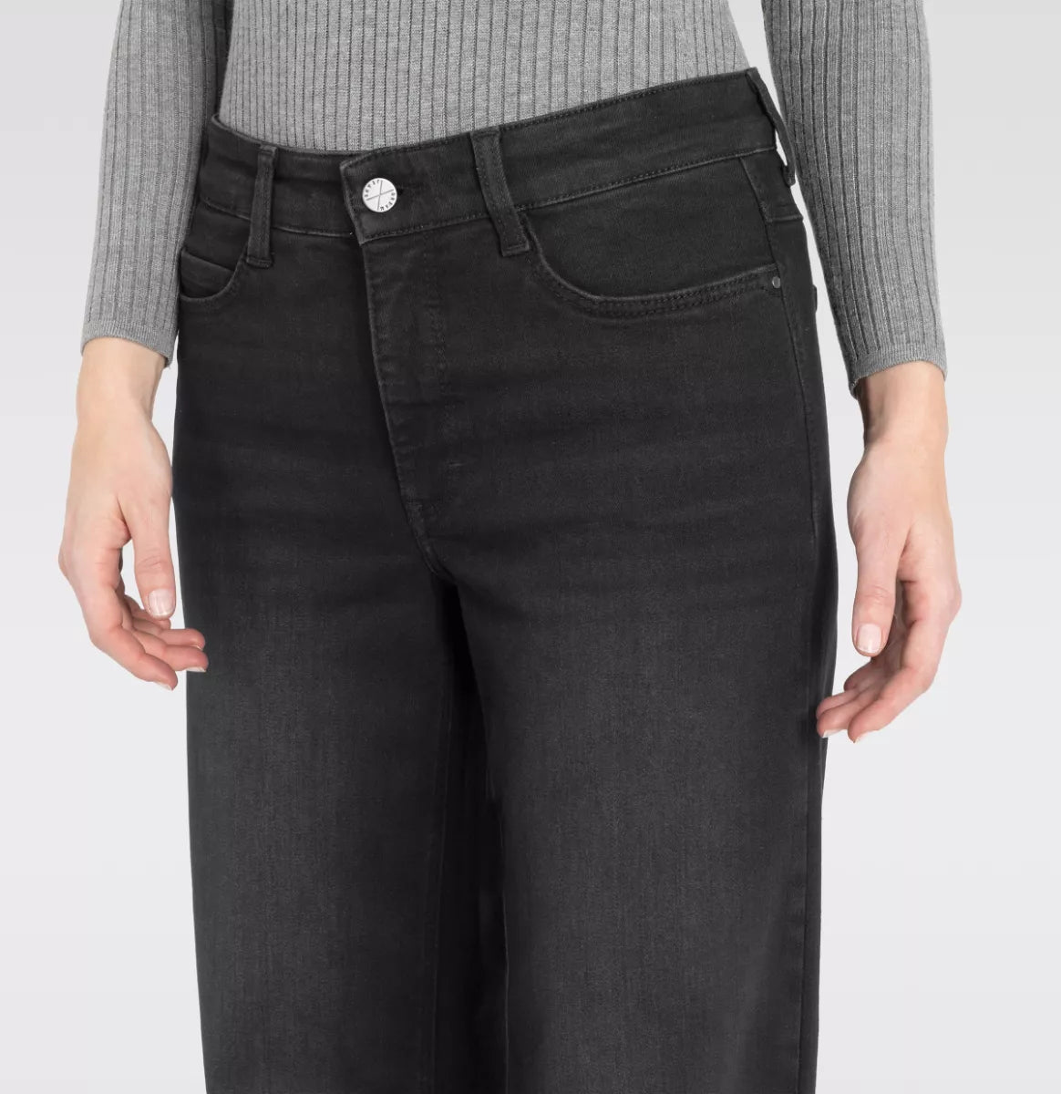 MAC JEANS Dream Wide - Black Washed