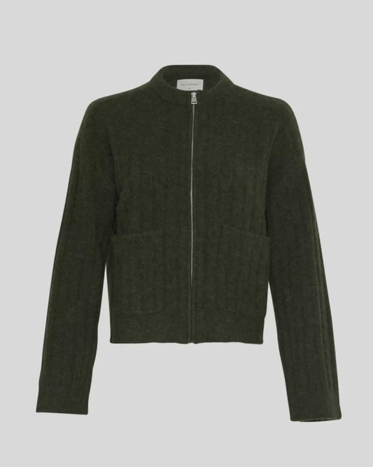 MSCH COPENHAGEN Zip Cardigan Gertrude Nenaya