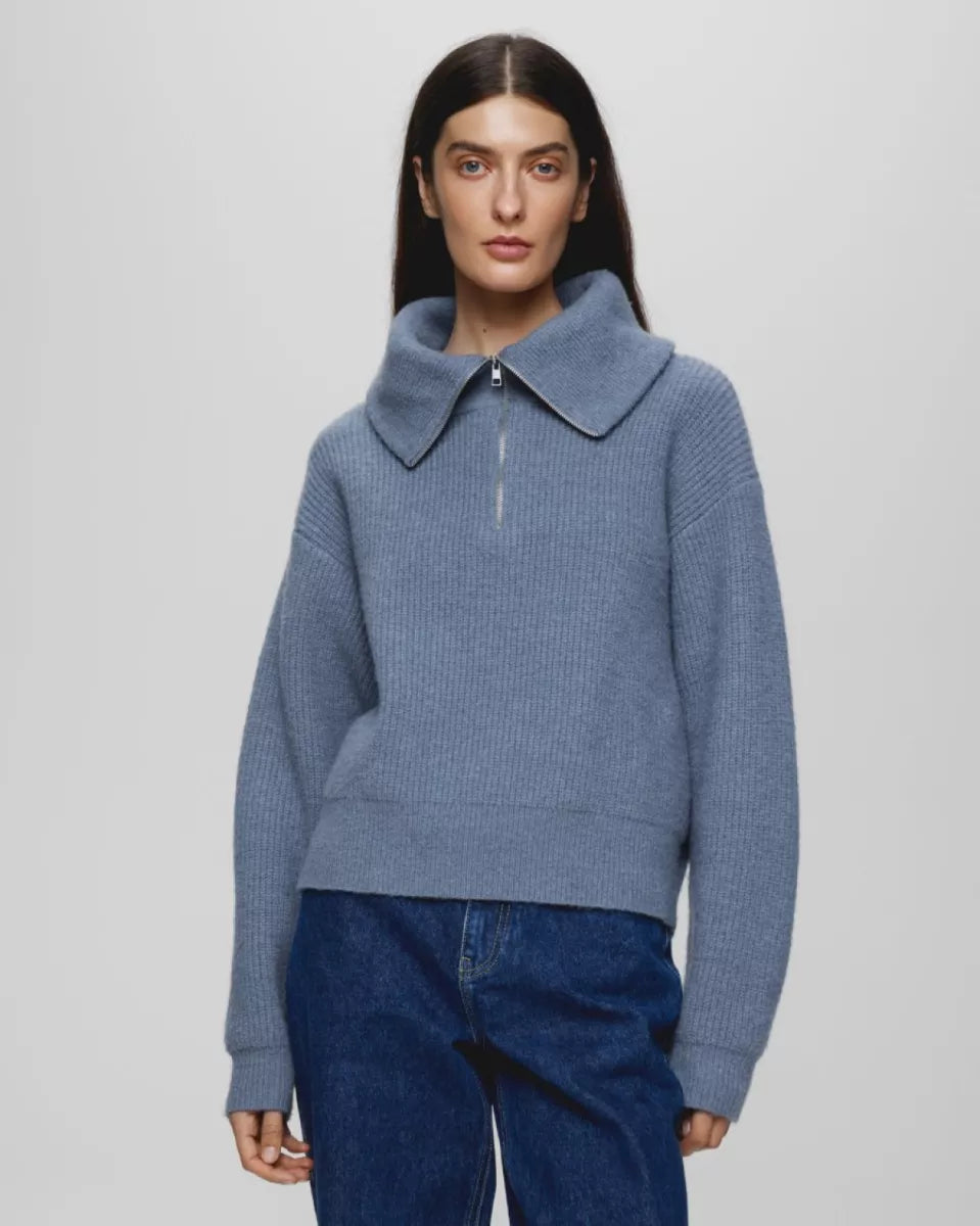 MSCH COPENHAGEN Zip Pullover Gytta