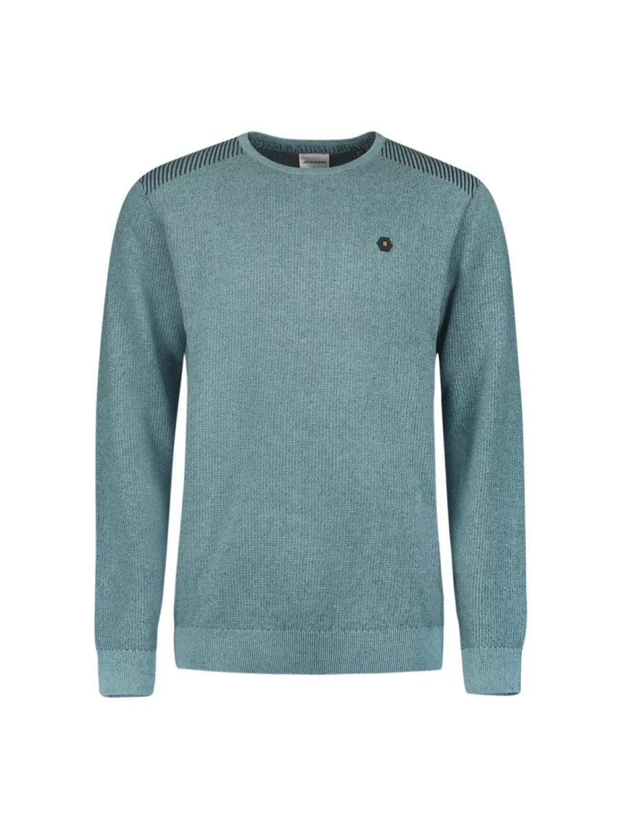 NO EXCESS Pullover Crewneck - Blauw