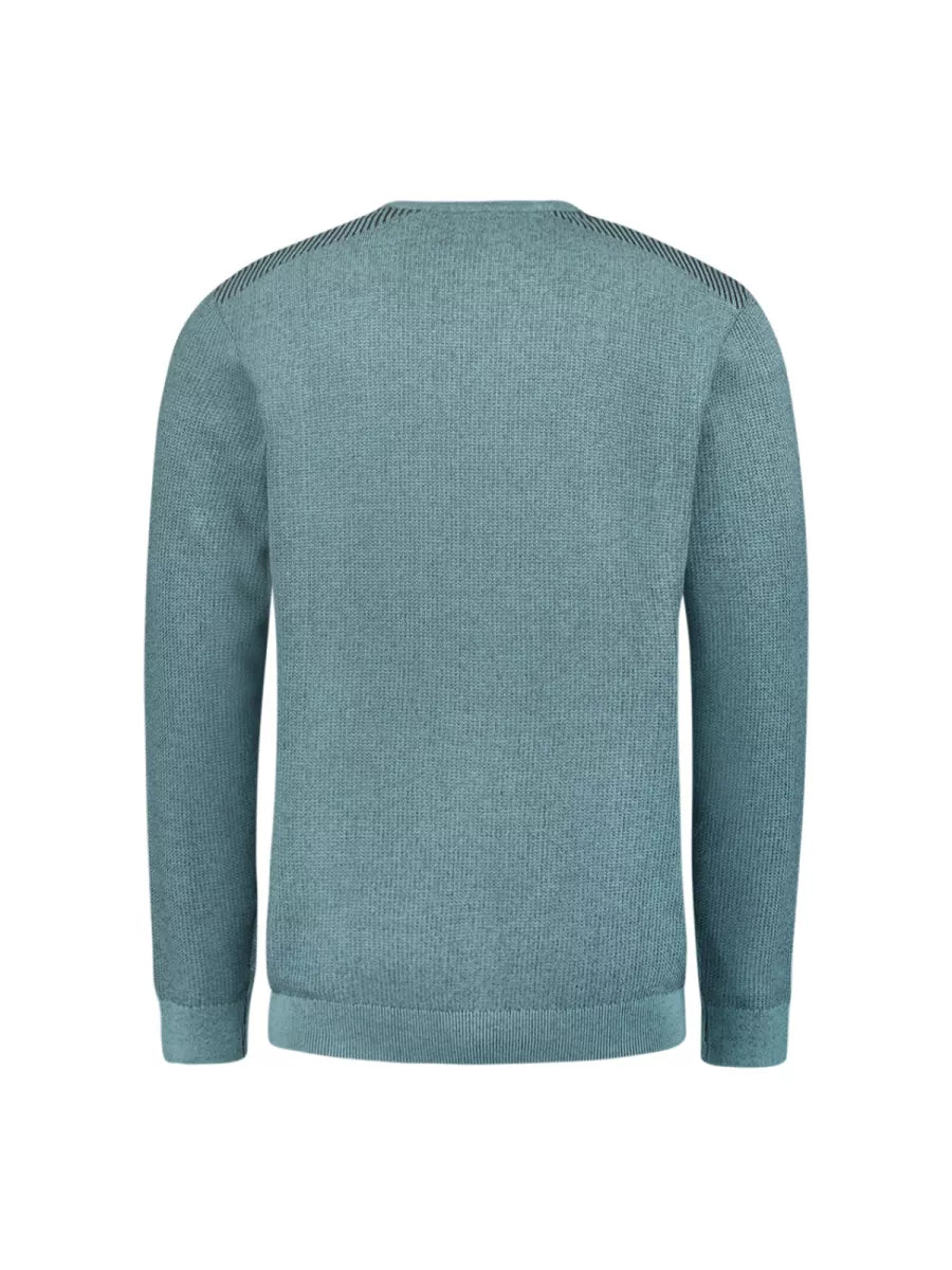 NO EXCESS Pullover Crewneck - Blauw