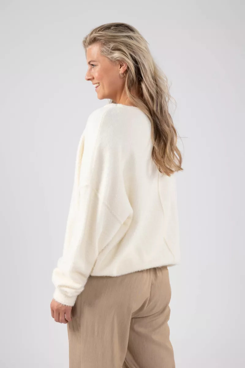 NUKUS Matilde Pullover Soft - Ecru