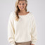 NUKUS Matilde Pullover Soft - Ecru