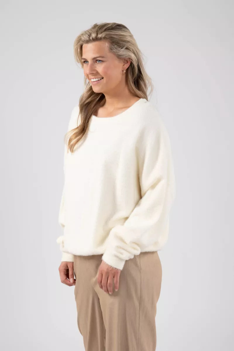 NUKUS Matilde Pullover Soft - Ecru