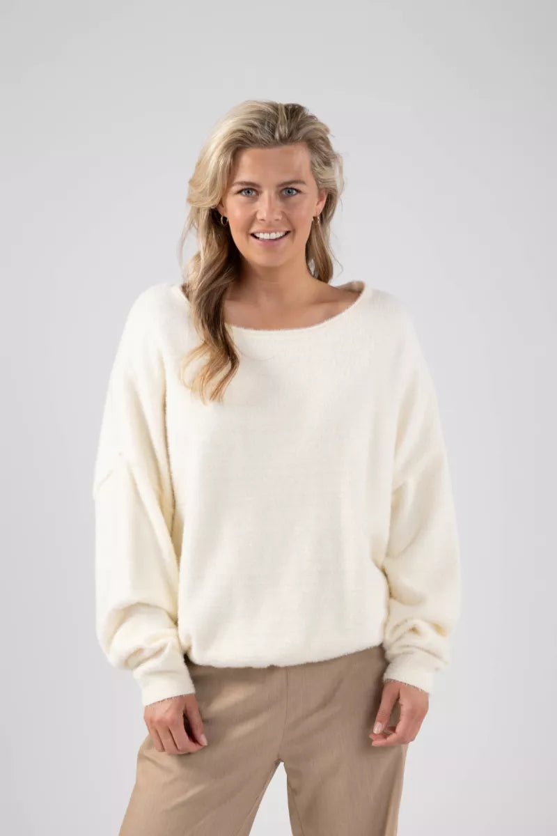 NUKUS Matilde Pullover Soft - Ecru