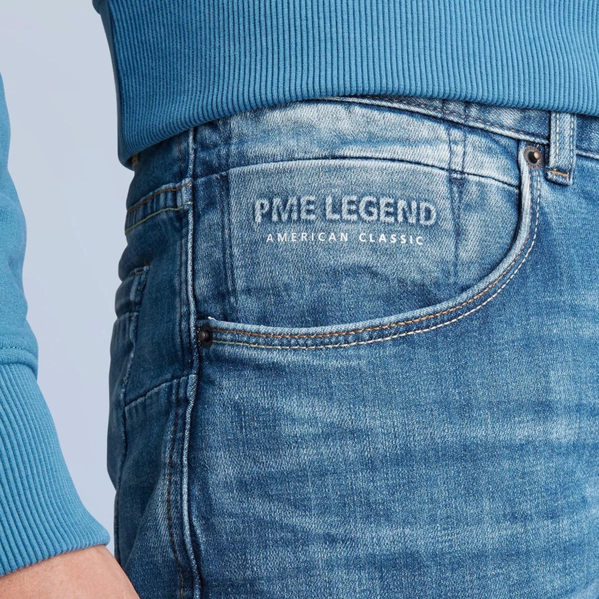 PME-LEGEND Nightflight - Stretch slub denim