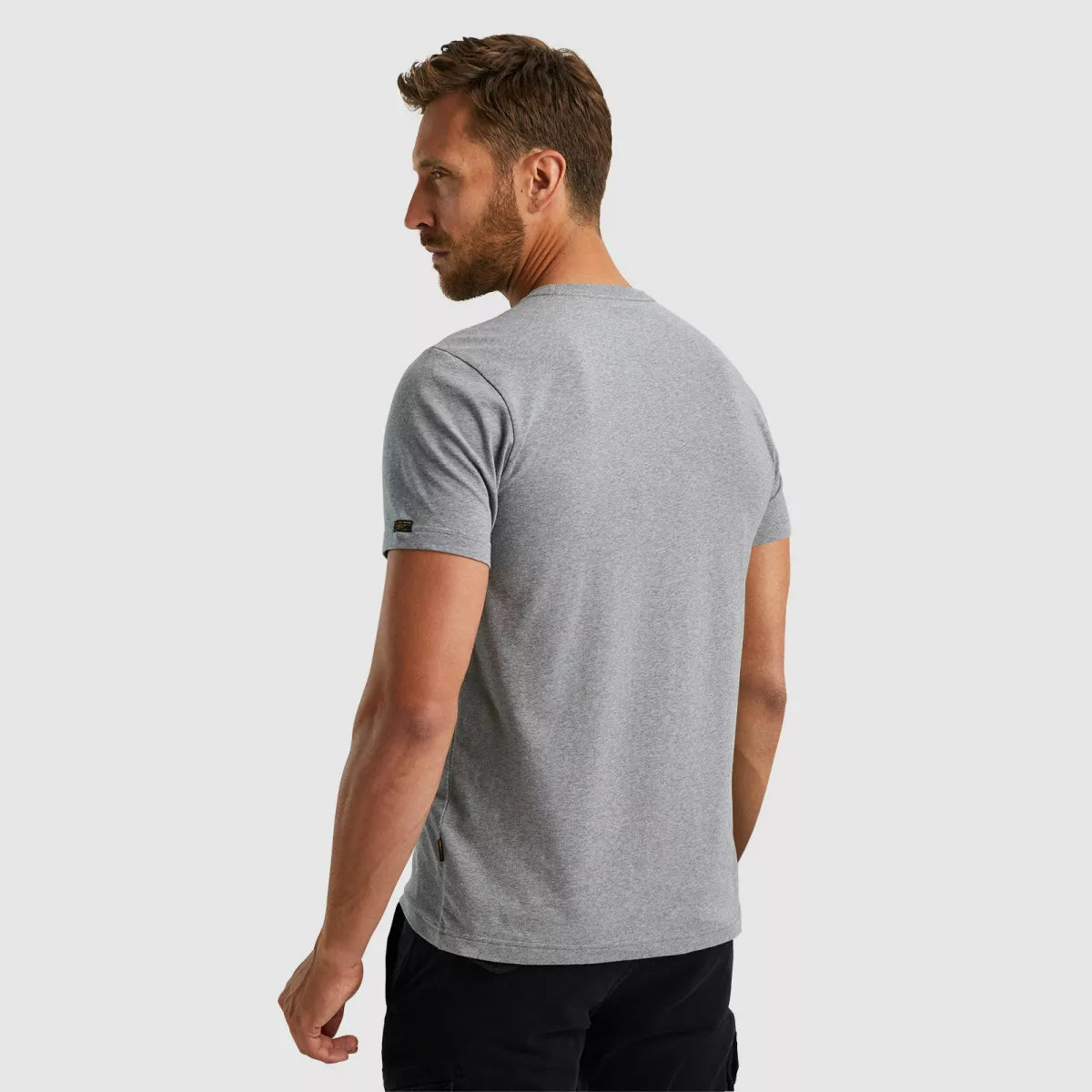 PME-LEGEND Short Sleeve Round Neck Cotton Elasthane