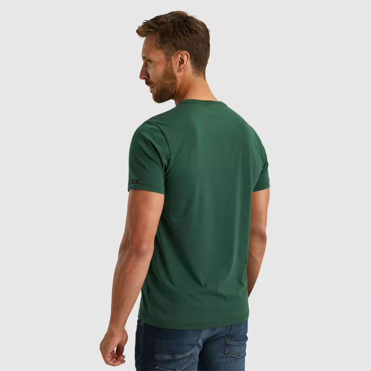 PME-LEGEND Short Sleeve Round Neck Cotton Elasthane