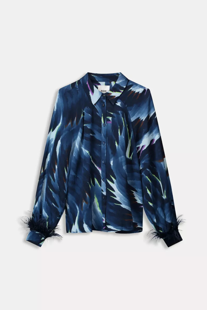 POM AMSTERDAM Feathers Blue