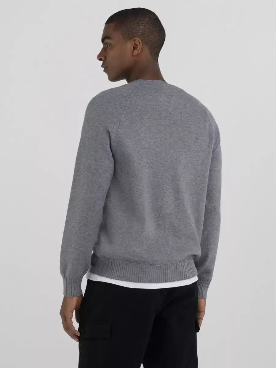 REPLAY Crew-Neck Sweater - Grijs